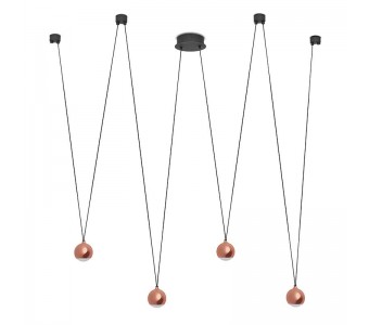 Pakabinamas šviestuvas SHALLOW ROSE GOLD 2